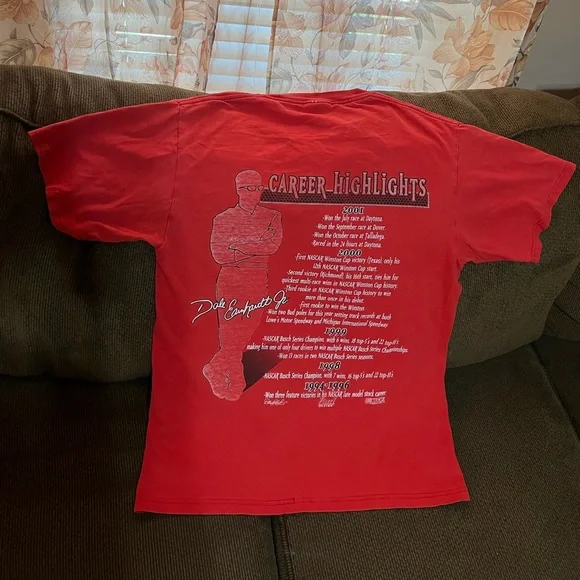 Dale Earnhardt Jr T-Shirt, size Medium, Vintage, 2001, (Used) - Picture 4 of 5